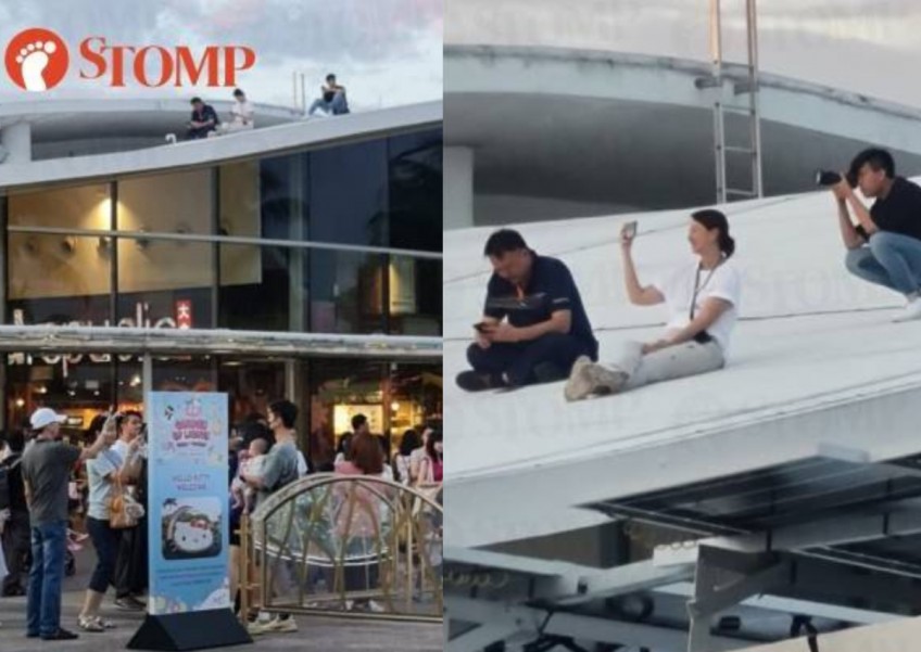VivoCity management apologises for safety lapse after photographers spotted on roof at Hello Kitty event