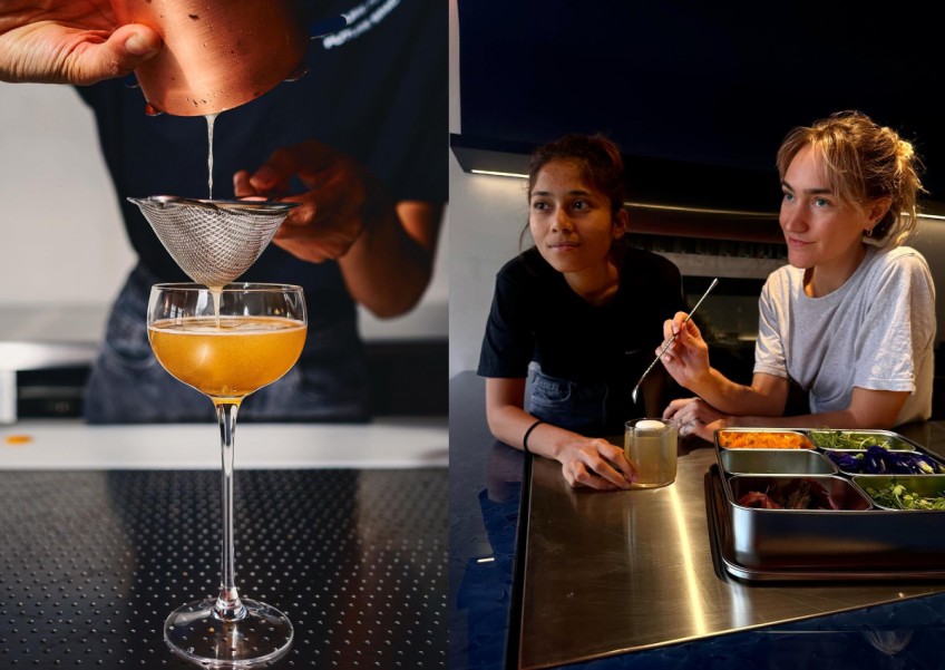 Calling all adventurous foodies: This new cocktail bar uses mealworms and crickets in their menu