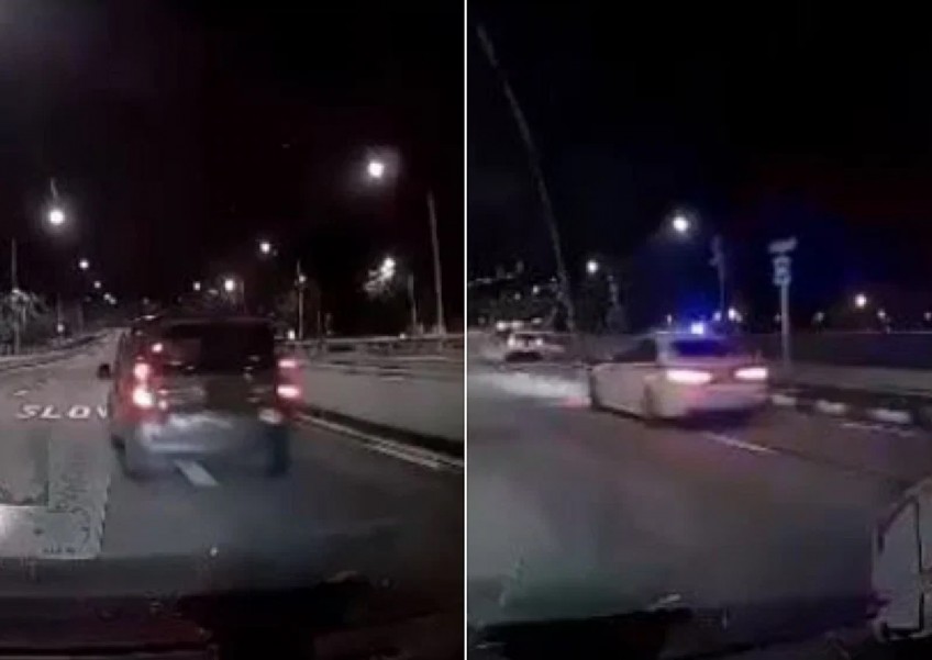 25-year-old man leads police on high-speed car chase involving at least 5 TP motorbikes