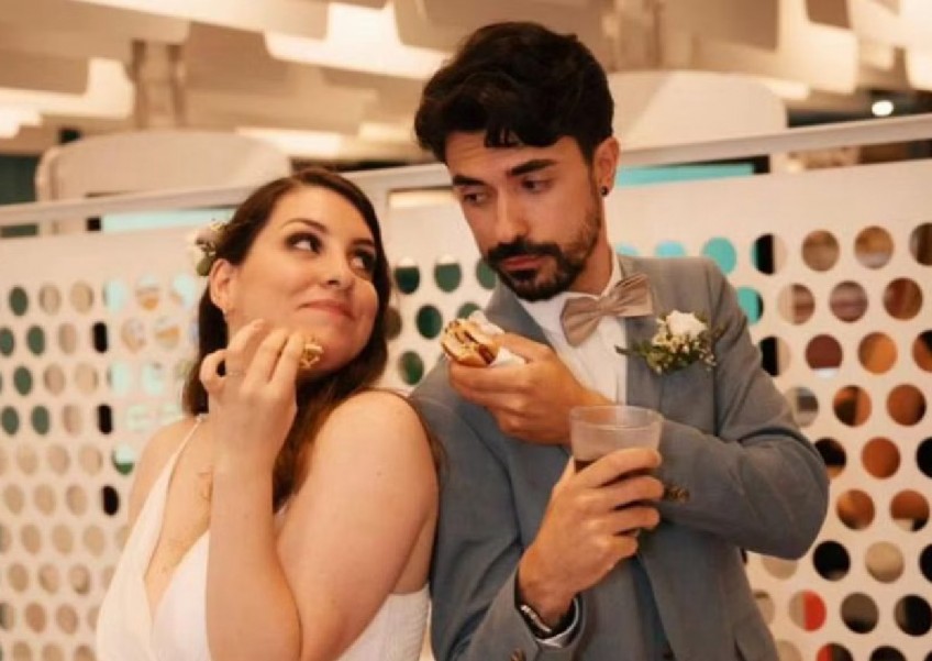 Are they lovin' it? Newlyweds in France serve McDonald's to wedding guests