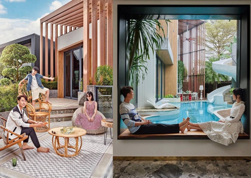 Wu Chun showcases his stunning Brunei house with water slide, Juliet balcony and Michael Jordan museum