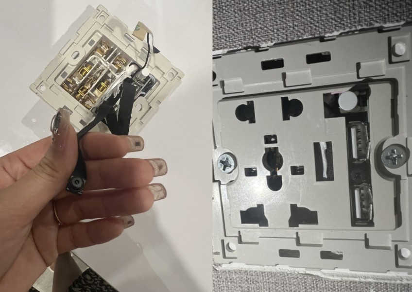 Chinese tourists find hidden camera in power socket of Airbnb room; Sabah  police investigating
