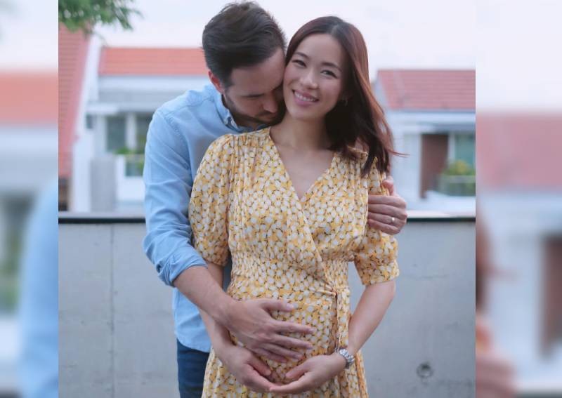 Rebecca Lim 4.5 months pregnant, waited to make announcement as she was worried 'something might have happened' to foetus