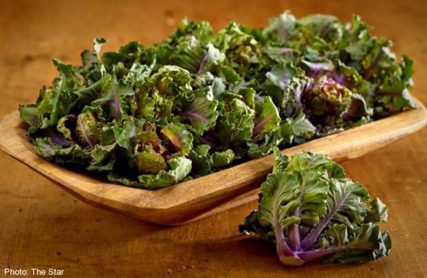 Love child 'kalette' is part kale, part Brussels sprout