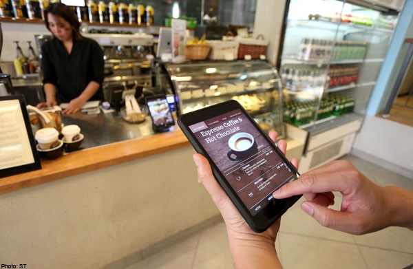Cafe bews up more sales with self-order app