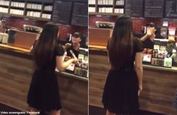Starbucks manager in New York yells at customer over straw in 'meltdown'