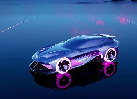Cupra presents DarkRebel virtual sports car