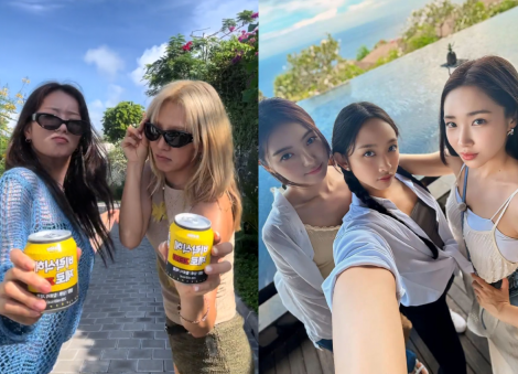 Girls' Generation's Hyoyeon, Apink's Bomi stranded in Bali after allegedly failing to obtain filming permit