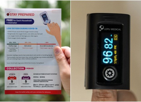 'I accidentally threw away the leaflet': Residents appeal for new redemption leaflets for free oximeter