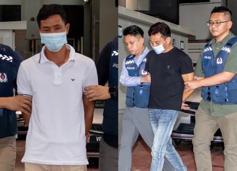 Men arrested after stealing $130k diamond ring from Lucky Plaza pawnshop and fleeing to Malaysia