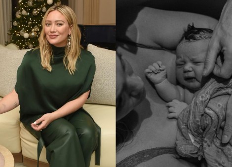 Hilary Duff gives birth to baby girl