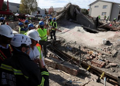 Survivor recounts moment he emerged from deadly South African building collapse