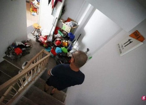 'My neighbours are unhappy but there's nothing I can do': Hoarder's wife at a loss over clutter at Boon Keng block