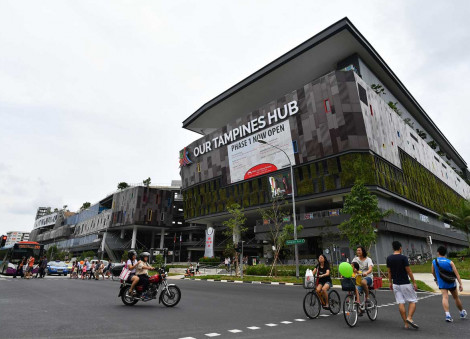 Tampines hub offers 6 govt agencies' services
