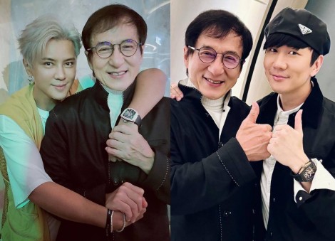 'We started bickering the moment we met': Jackie Chan, Show Lo and JJ Lin meet at Singapore event