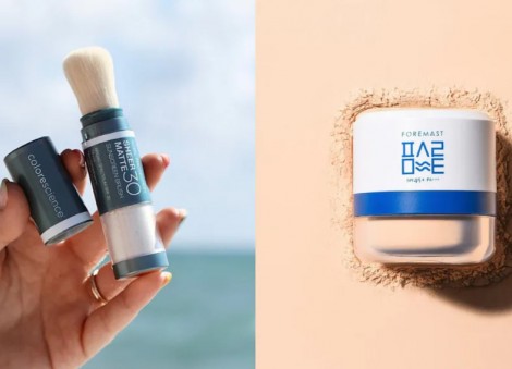 8 powder sunscreens to touch up your sun protection while on the go